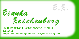 bianka reichenberg business card